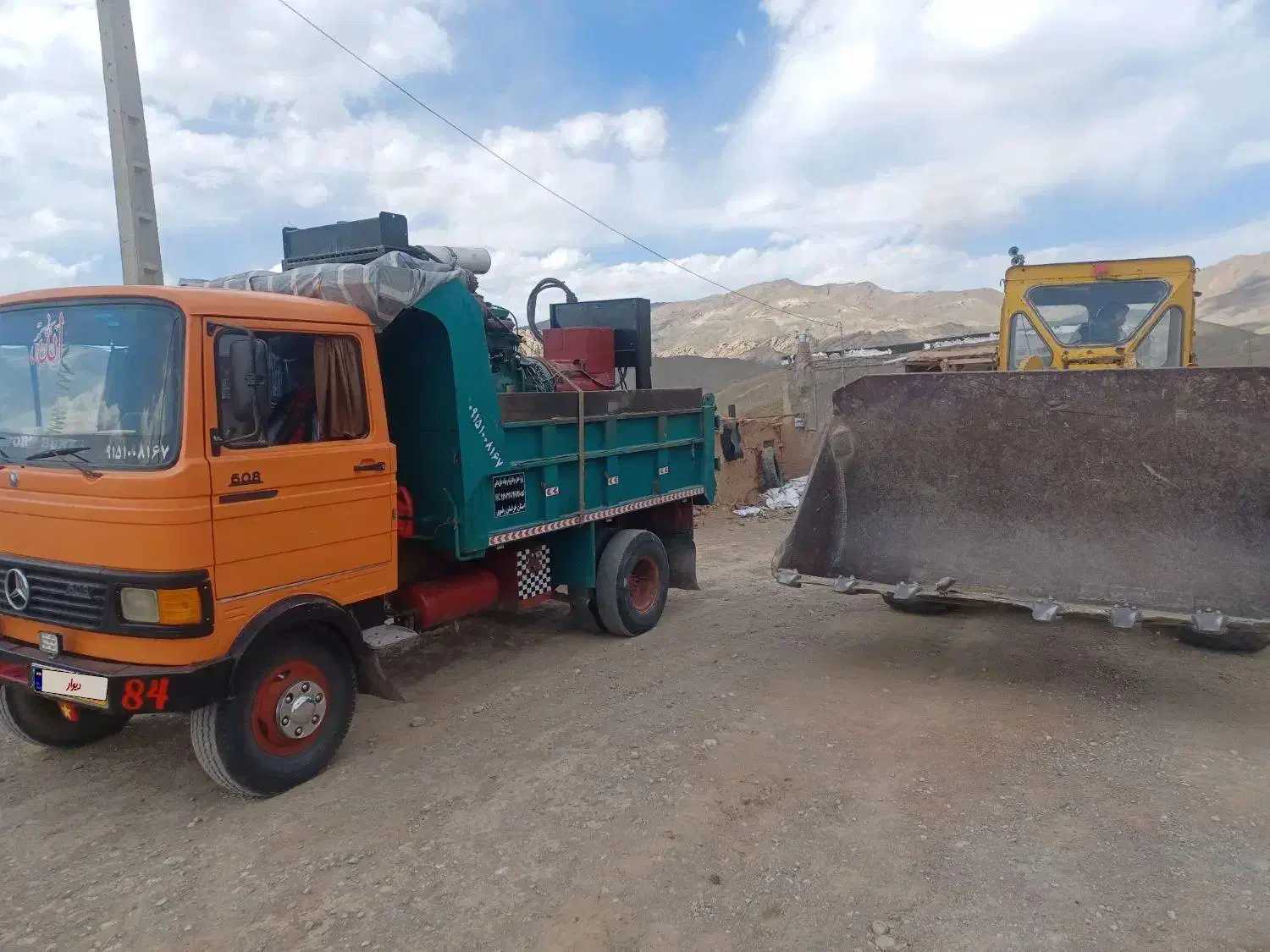 خاور کمپرسی ۶۰۸|خودرو سنگین|ملک‌آباد, |دیوار
