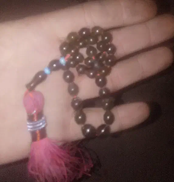 تسبیح شاه معسود33دانه اصلی|کلکسیون اشیاء عتیقه|اصفهان, حصه شمالی|دیوار