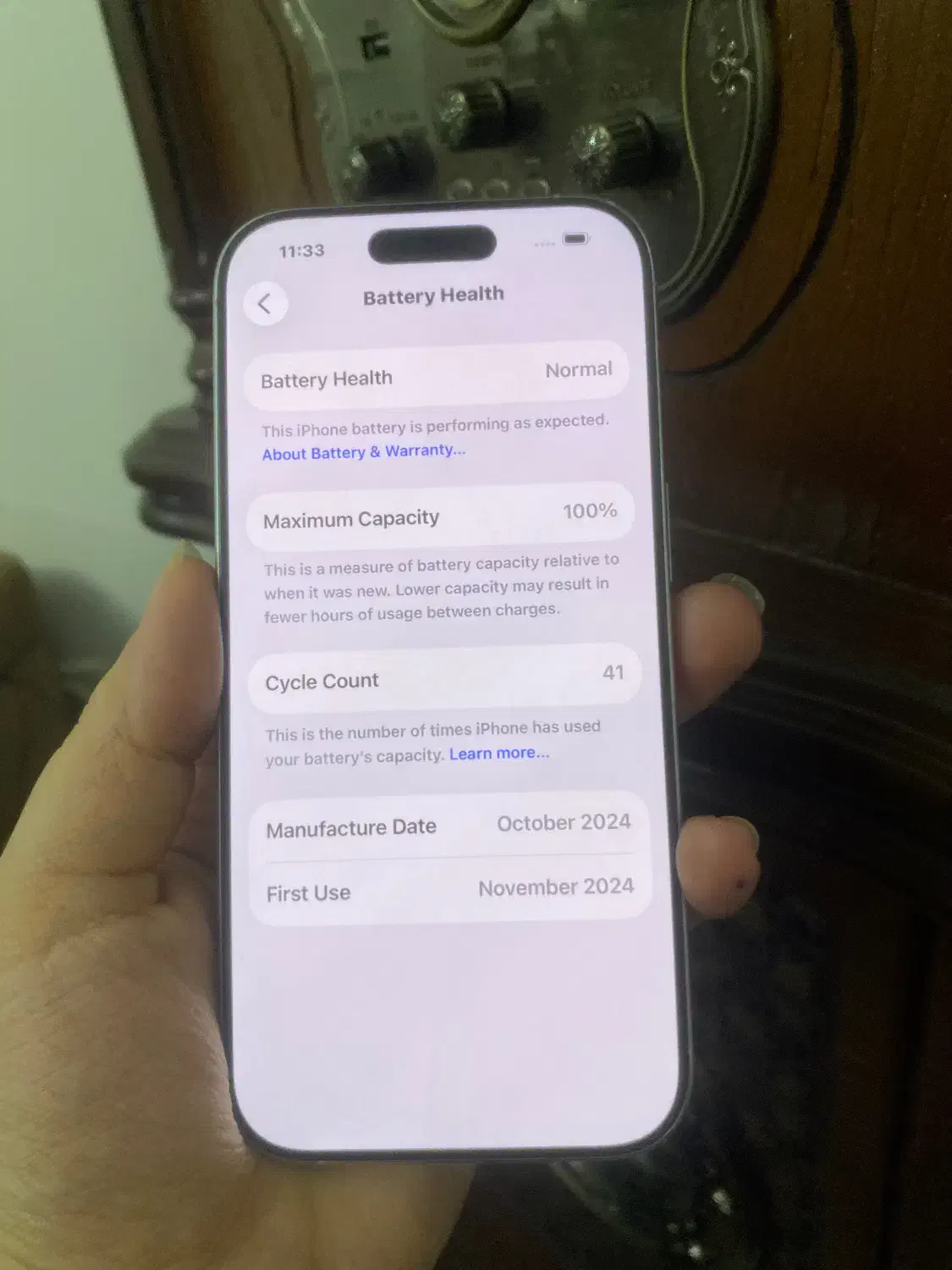 16pro باطری ۱۰۰|موبایل|کرج, حاجی آباد|دیوار