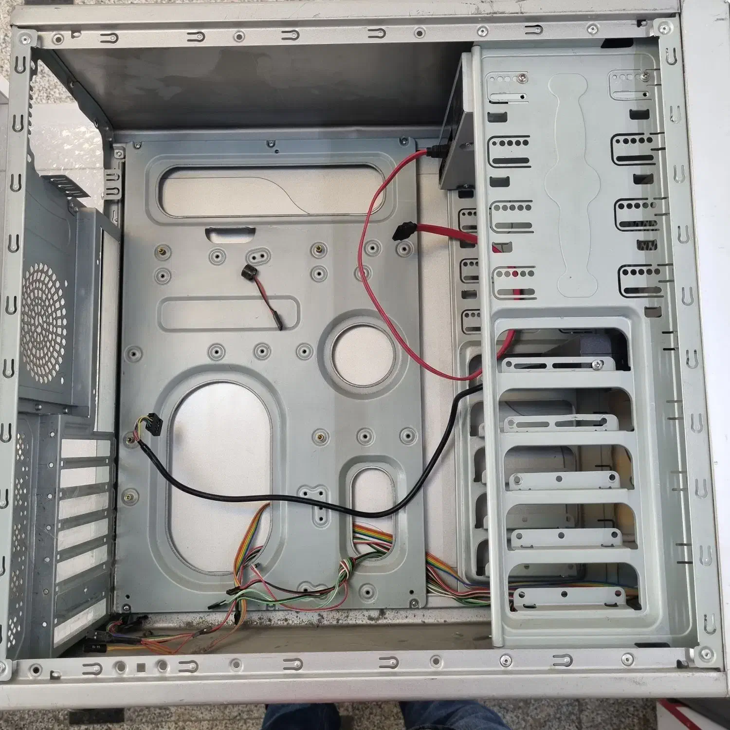 قاب کیس با dvd رایتر و رم ریدر|قطعات و لوازم جانبی رایانه|همدان, |دیوار