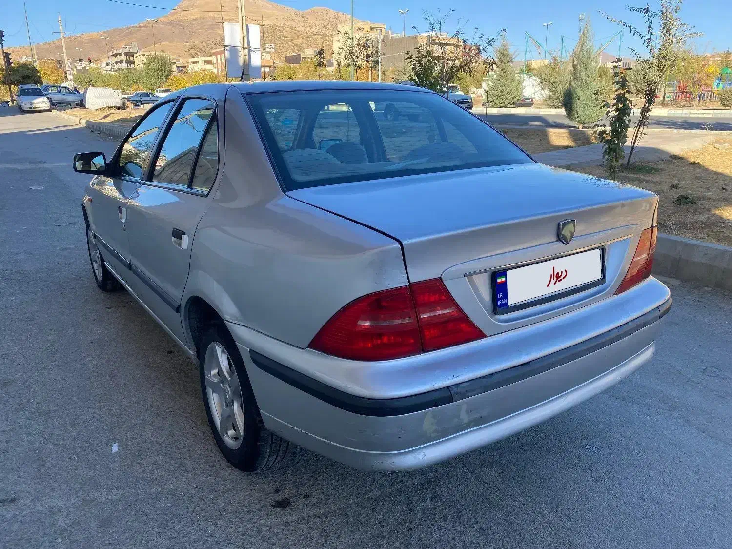 سمند ۹۰یک تیکه رنگ|خودرو سواری و وانت|بانه, |دیوار