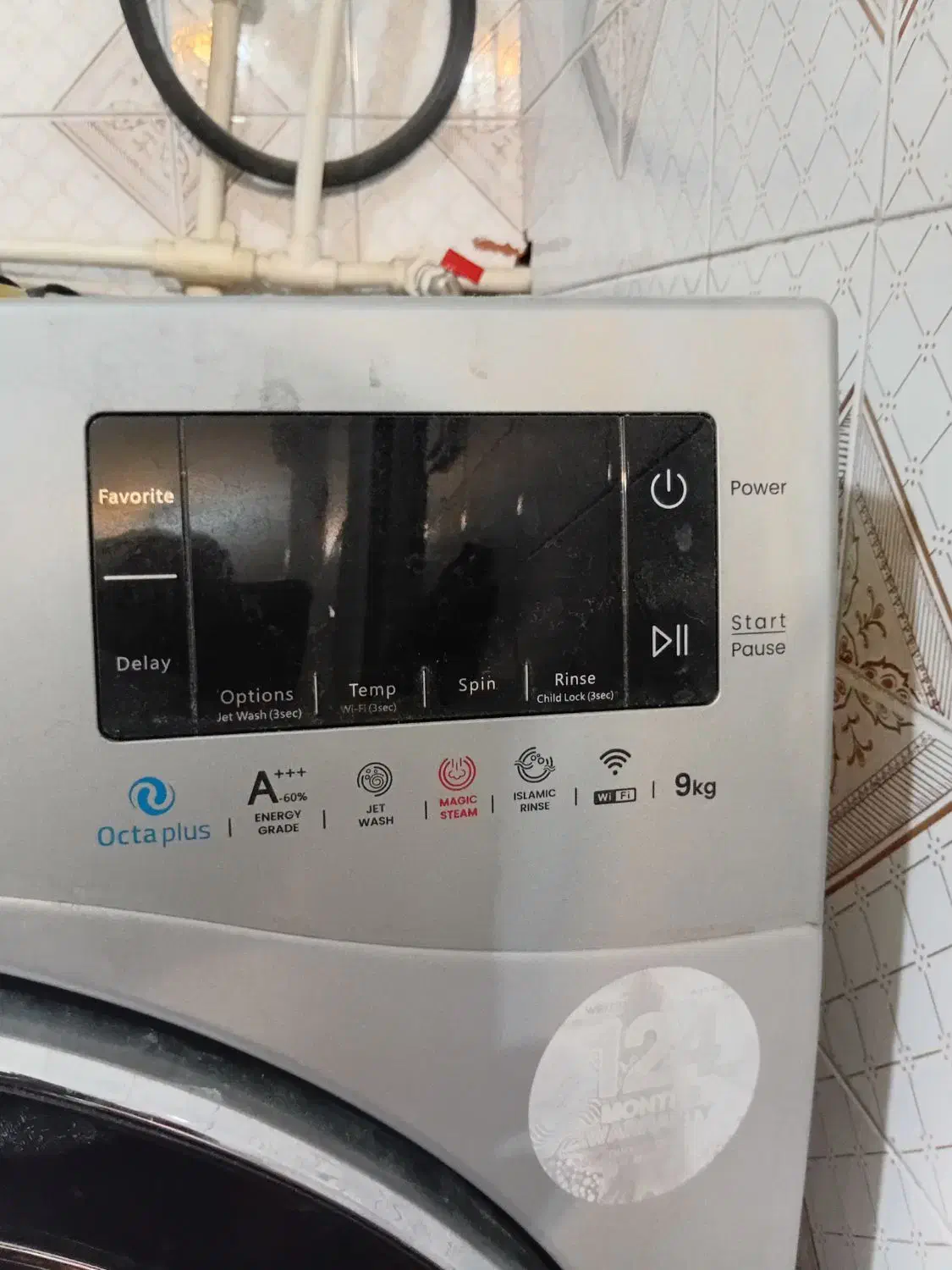 لباسشویی اسنوا9کیلویی|ماشین لباسشویی و خشککن لباس|بهارستان, |دیوار