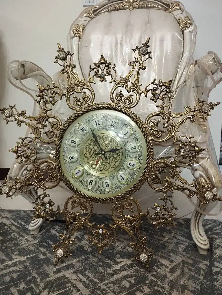 ساعت دیواری برنجی|ساعت دیواری و تزئینی|تهران, مظاهری|دیوار