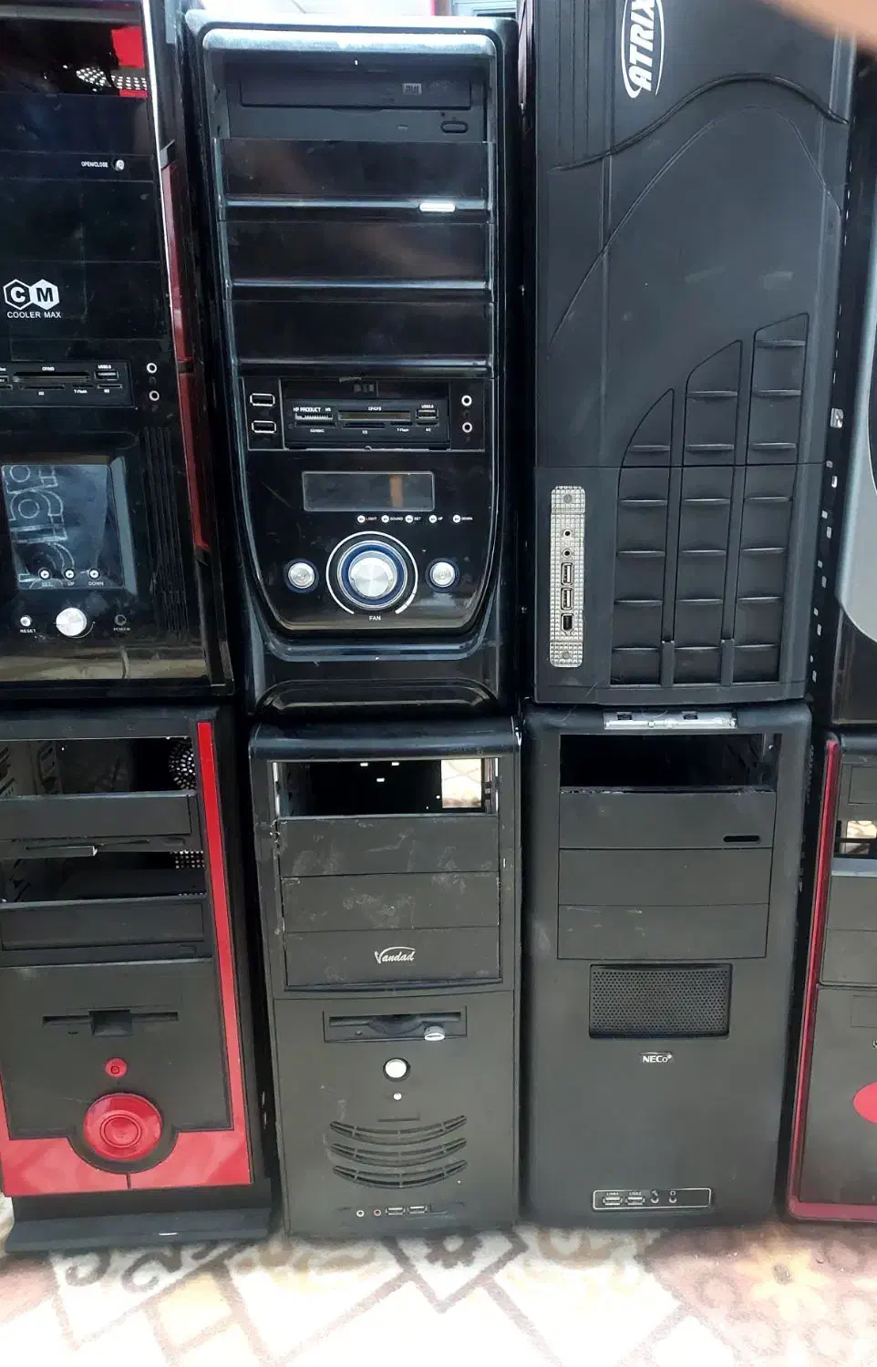 قوطی کیس|قطعات و لوازم جانبی رایانه|شیراز, پودنک|دیوار