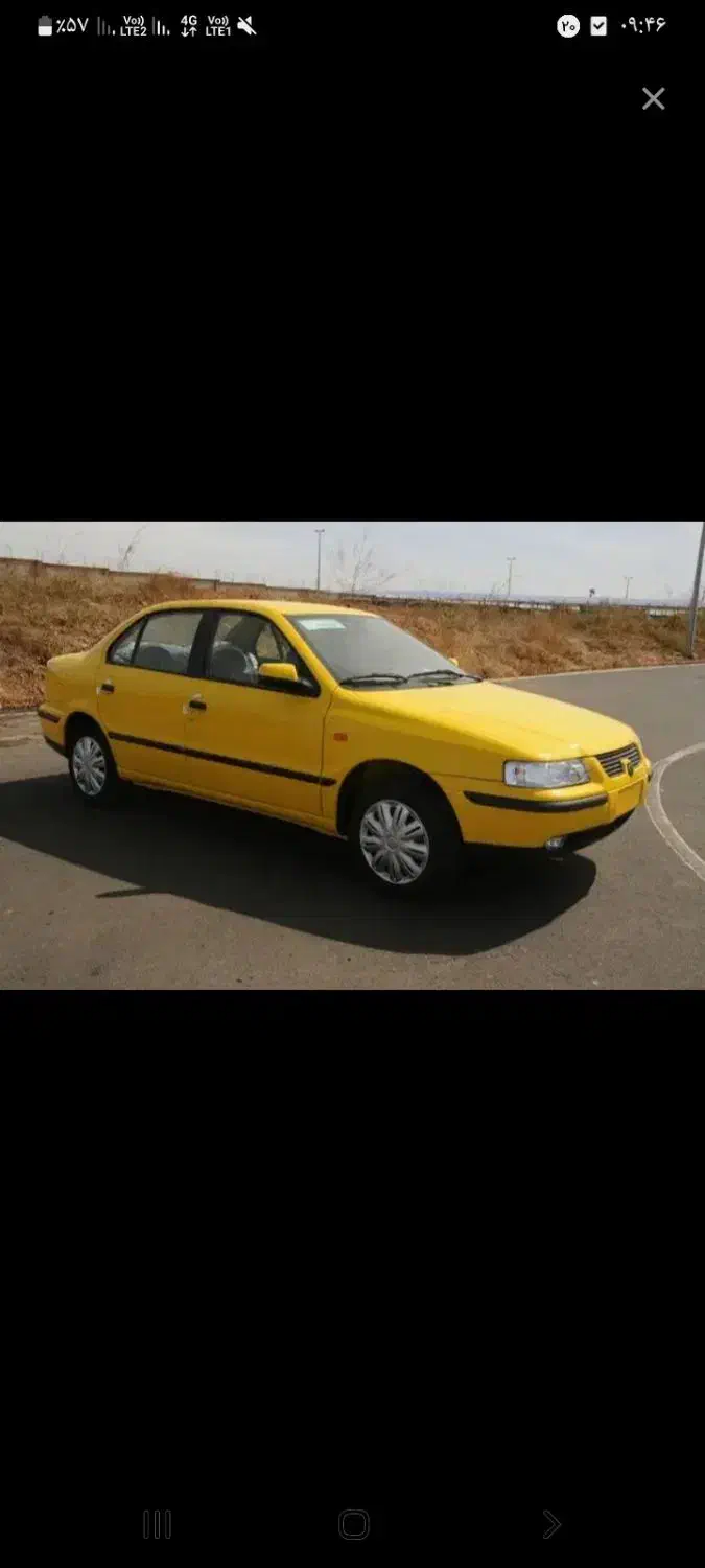 تاکسی زرد گردشی|خودرو سواری و وانت|اشتهارد, |دیوار