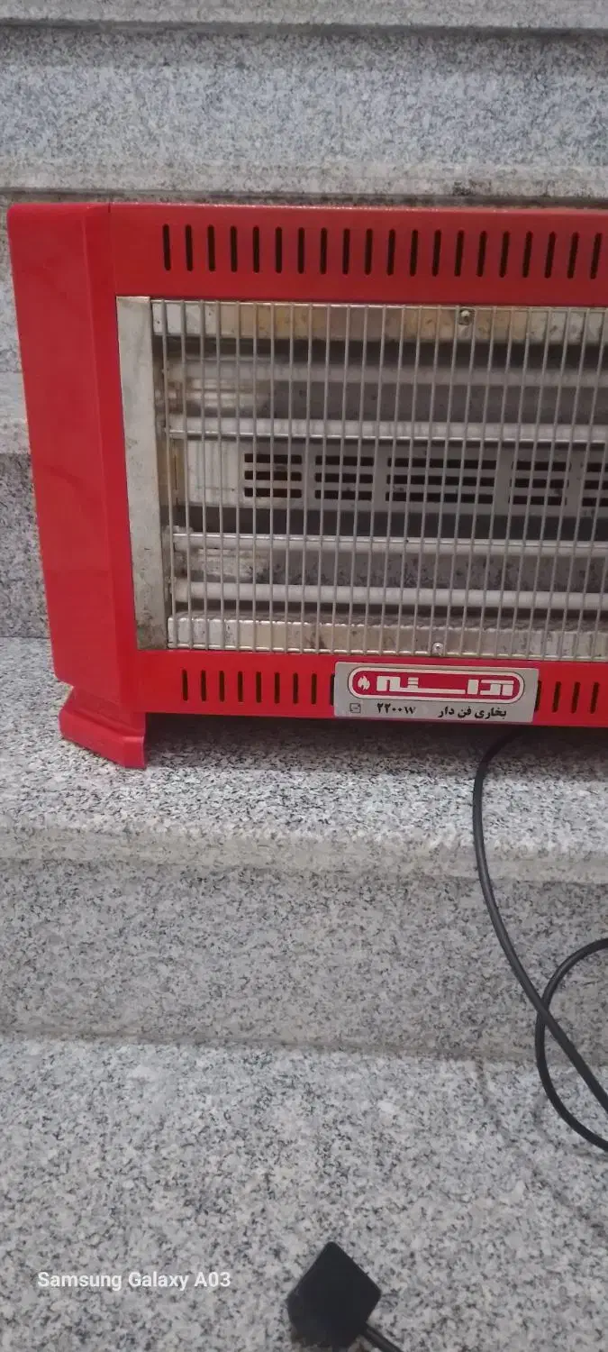 بخاری ۵ شعله فن دار|بخاری، هیتر، شومینه|تولم شهر, |دیوار