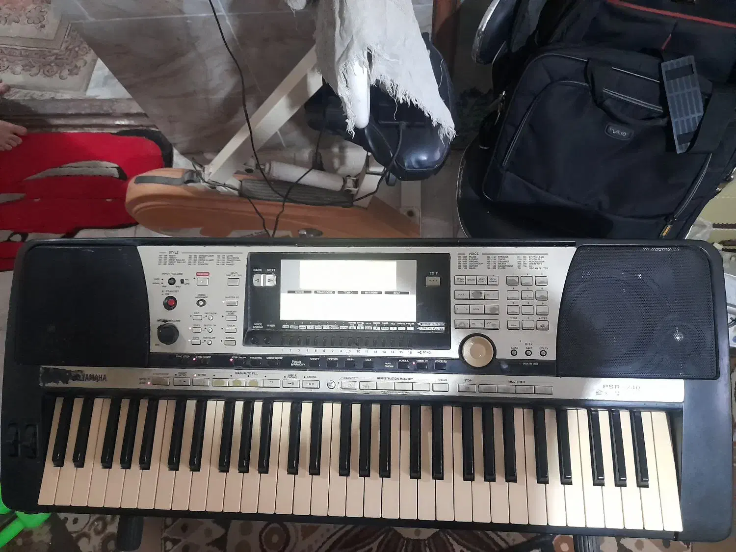 ارگ یاماها psr-740|پیانو، کیبورد، آکاردئون|بابل, |دیوار