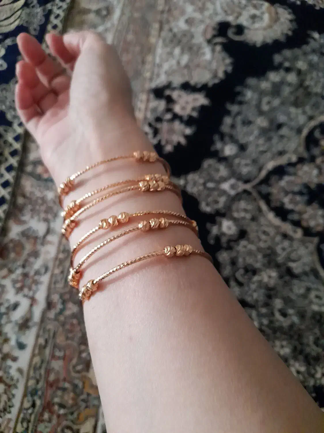 النگو البرناردو طرح طلا رنگ ثابت قیمت مناسب|بدلیجات|پارسآباد, |دیوار