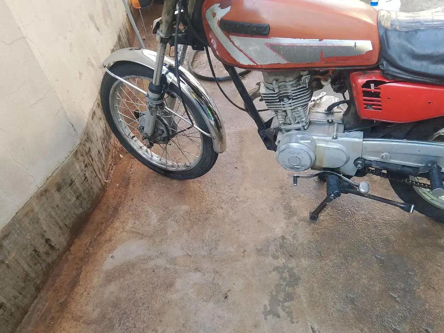 موتور هندا مزایده 125 cc مدل 84|موتورسیکلت|تهران, ازگل|دیوار