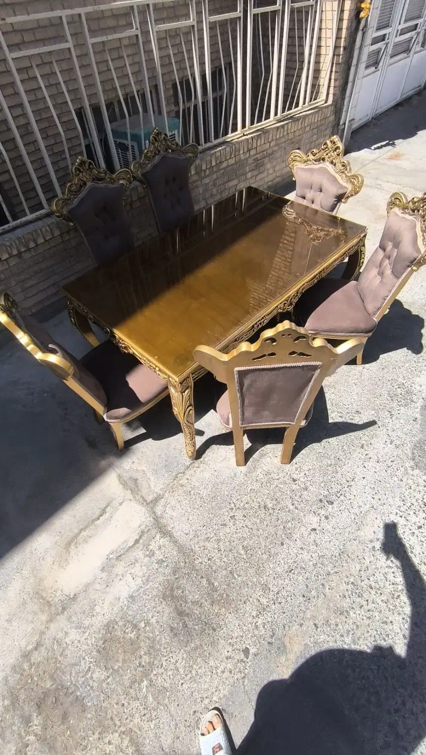 میز نهار خوری 6 نفره|میز و صندلی غذاخوری|بیرجند, |دیوار