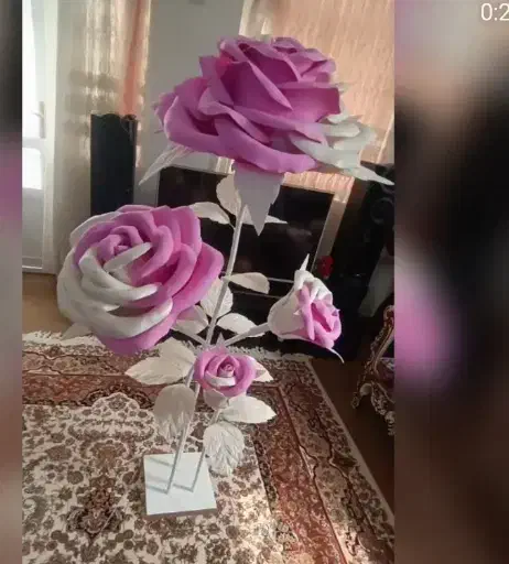 گل غول پیکر آباژری|چراغ خواب و آباژور|زاهدان, |دیوار