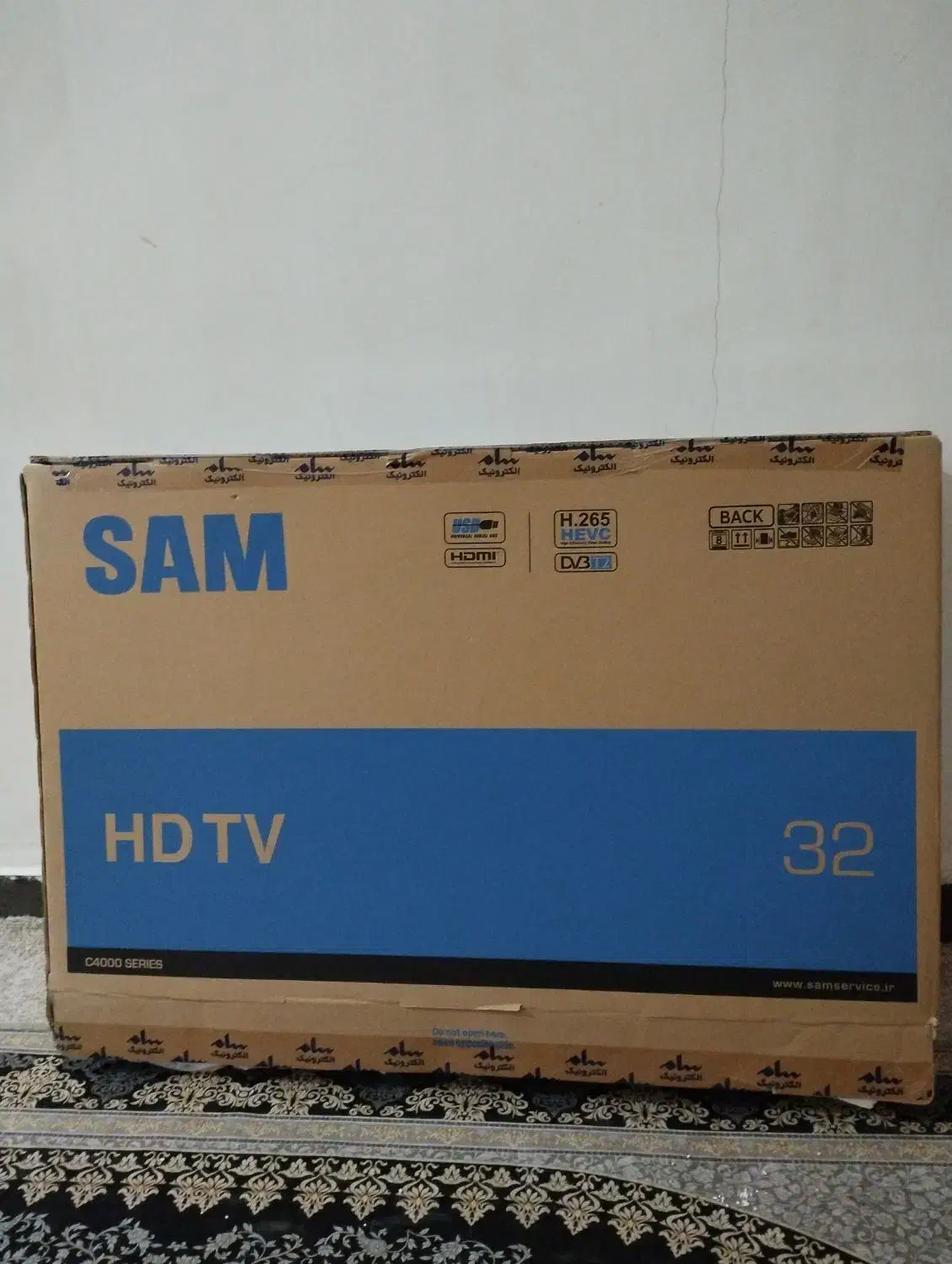 تلویزیون سام 32|تلویزیون و پروژکتور|اهرم, |دیوار