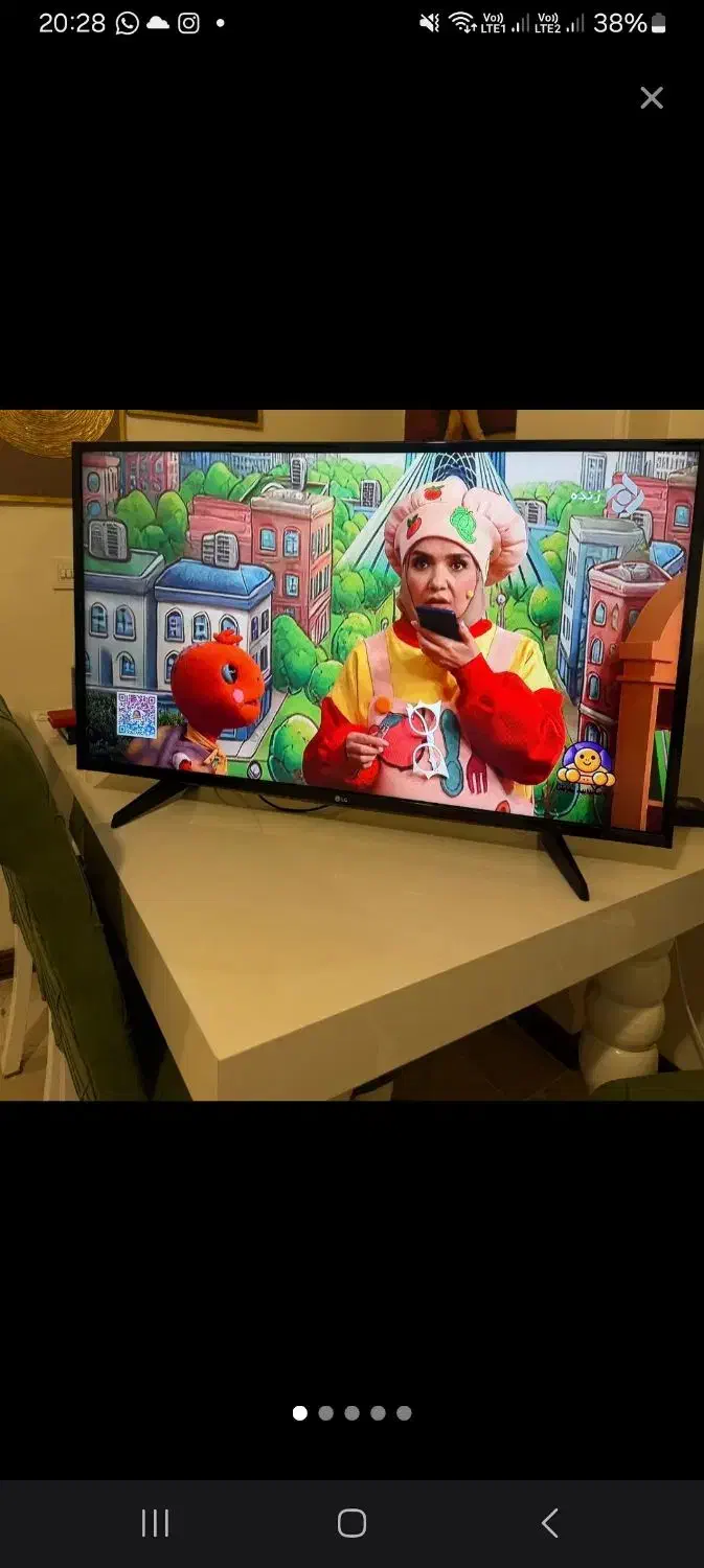 تلوزیون LG ۴۳ اینچ|تلویزیون و پروژکتور|تهران, مهران (سیدخندان)|دیوار