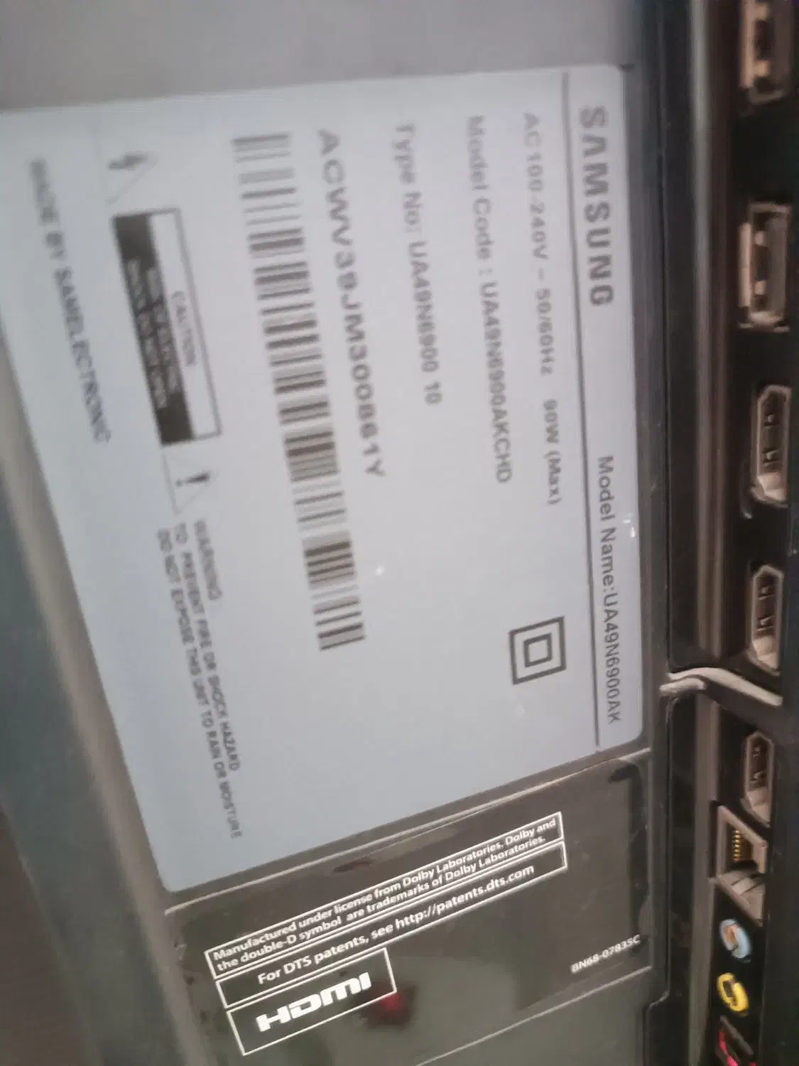 تلویزیون سامسونگ 49|تلویزیون و پروژکتور|تبریز, |دیوار