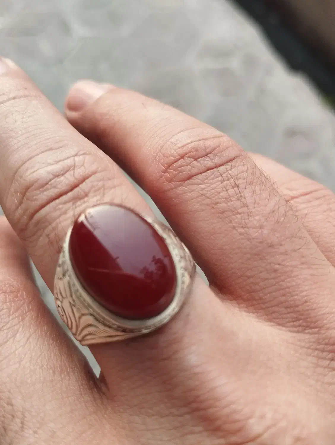 انگشتر نقره|جواهرات|نگین شهر, |دیوار