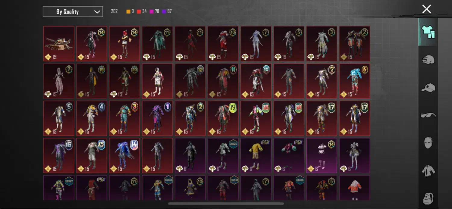 اکانت پابجی لول ۷۸|کنسول، بازی ویدئویی و آنلاین|ایلام, |دیوار