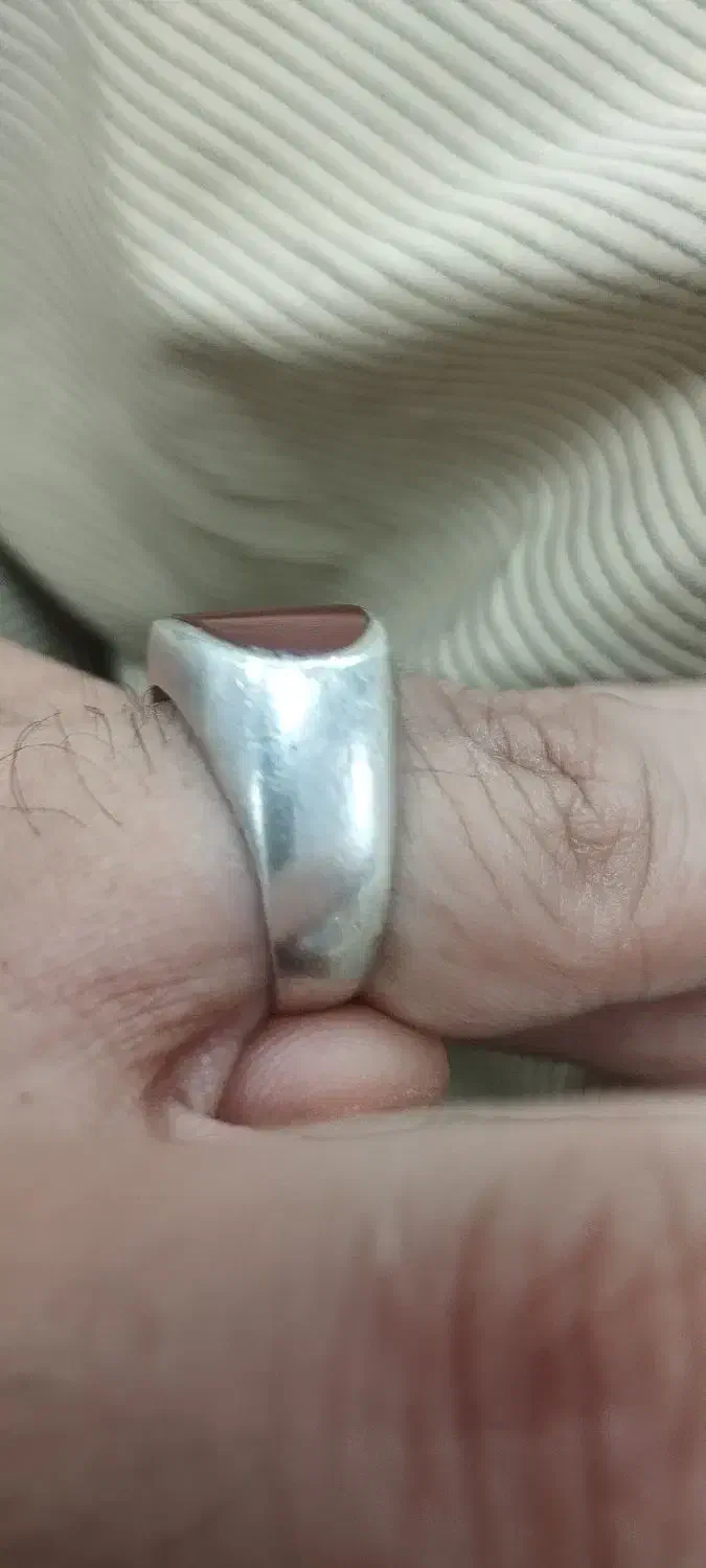 انگشتر عقیق یمنی شرط اصلی|جواهرات|اهواز, کوی مندلی(سه راه خرمشهر)|دیوار