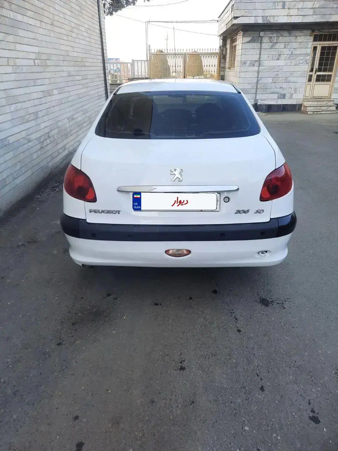 پژو ۲۰۶ sd مدل ۹۰|خودرو سواری و وانت|شاهین دژ, |دیوار