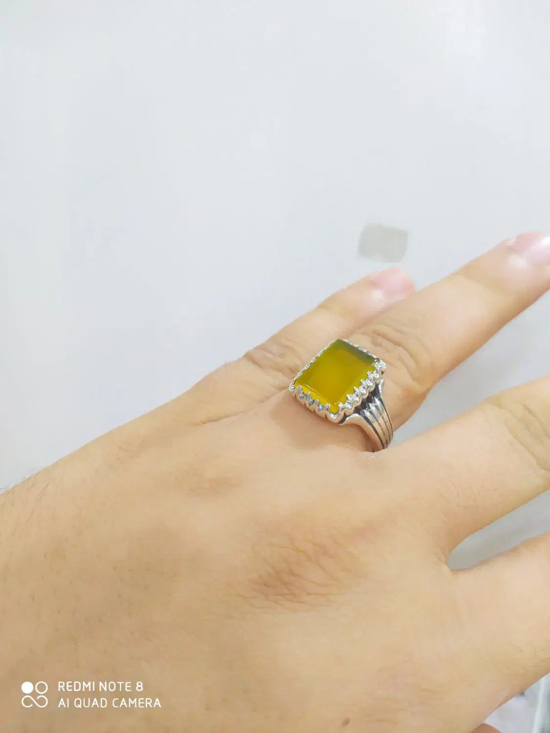 انگشتر نقره مردانه شرف الشمس|جواهرات|علیآباد کتول, |دیوار