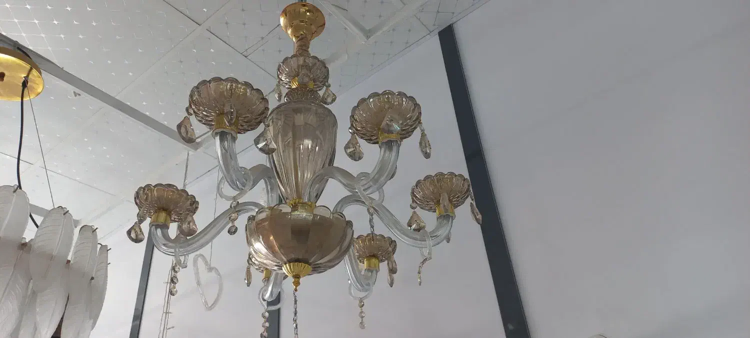 لوستر ۶ شعله|لوستر و چراغ آویز|سرپل ذهاب, |دیوار