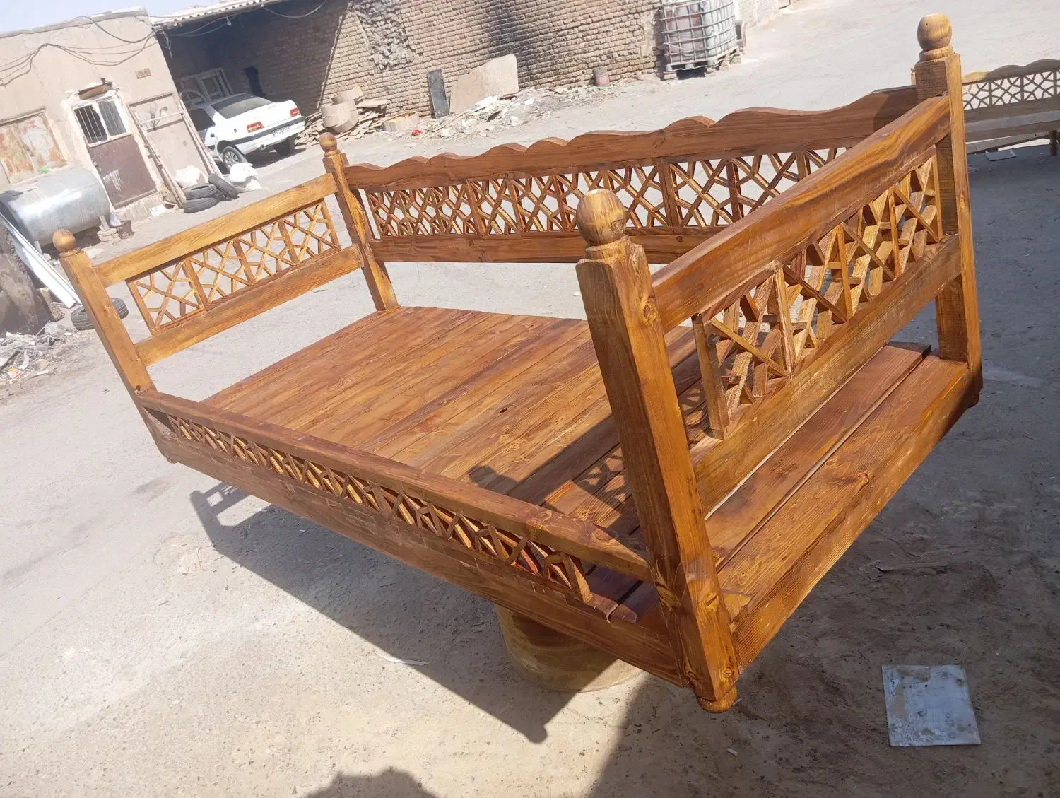 تخت خواب کد2263|تخت و سرویس خواب|قم, قلعه صدری|دیوار