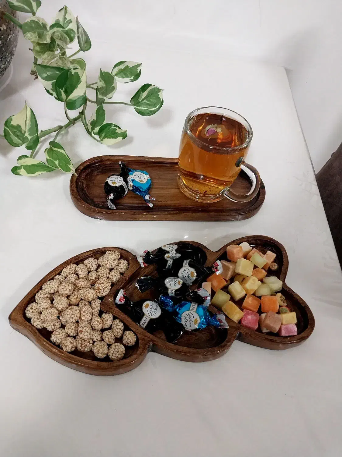 اردوخوری طرح چوب|ظروف سرو و پذیرایی|رشت, منظریه|دیوار