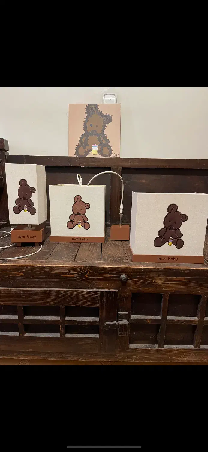 لوستر و آباژور چراغ خواب و تابلو اتاق کودک|اسباب و اثاث بچه|تهران, درکه|دیوار