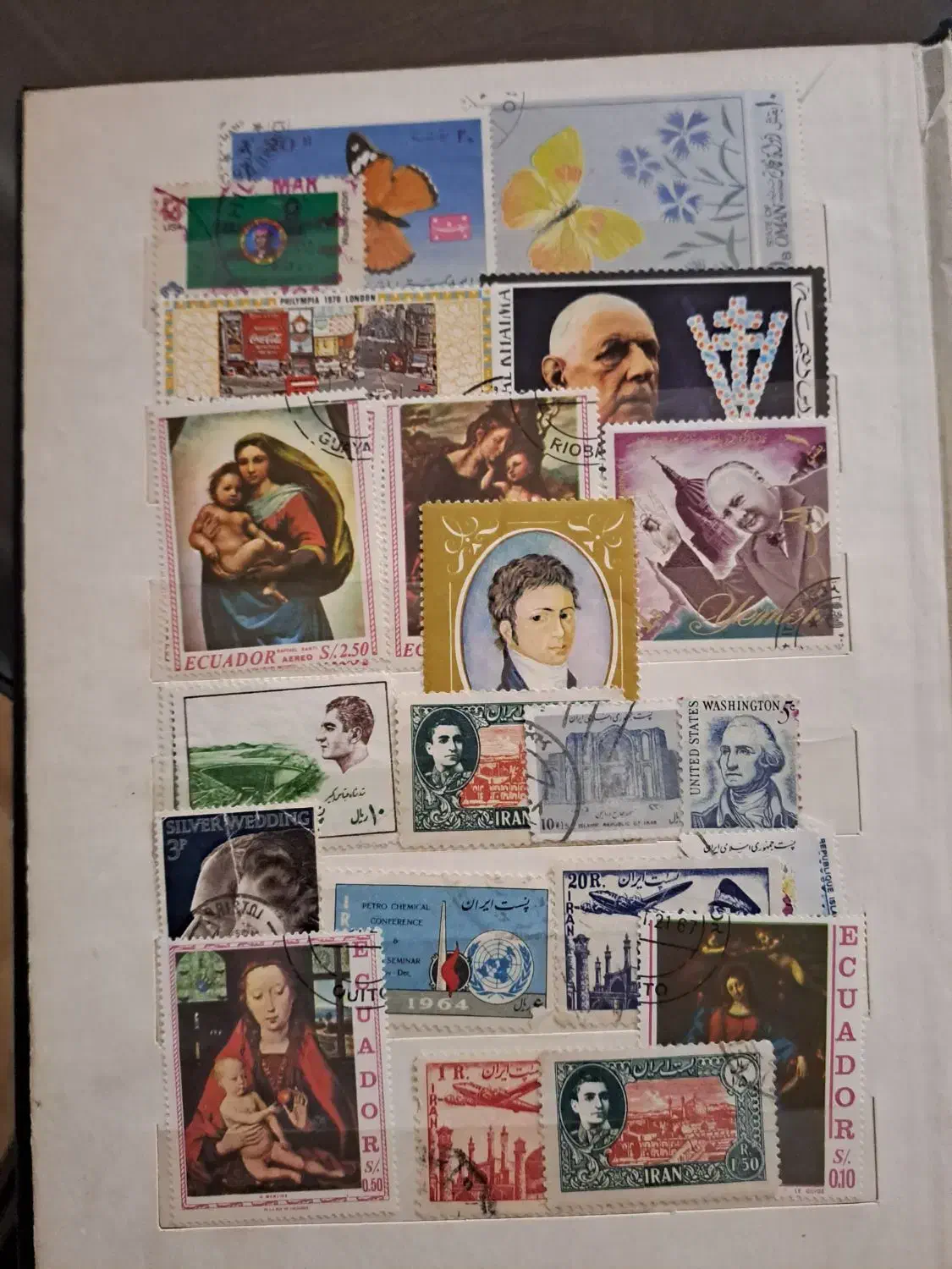 تمبر کلکسیونی نایاب|کلکسیون سکه، تمبر، اسکناس|تبریز, |دیوار