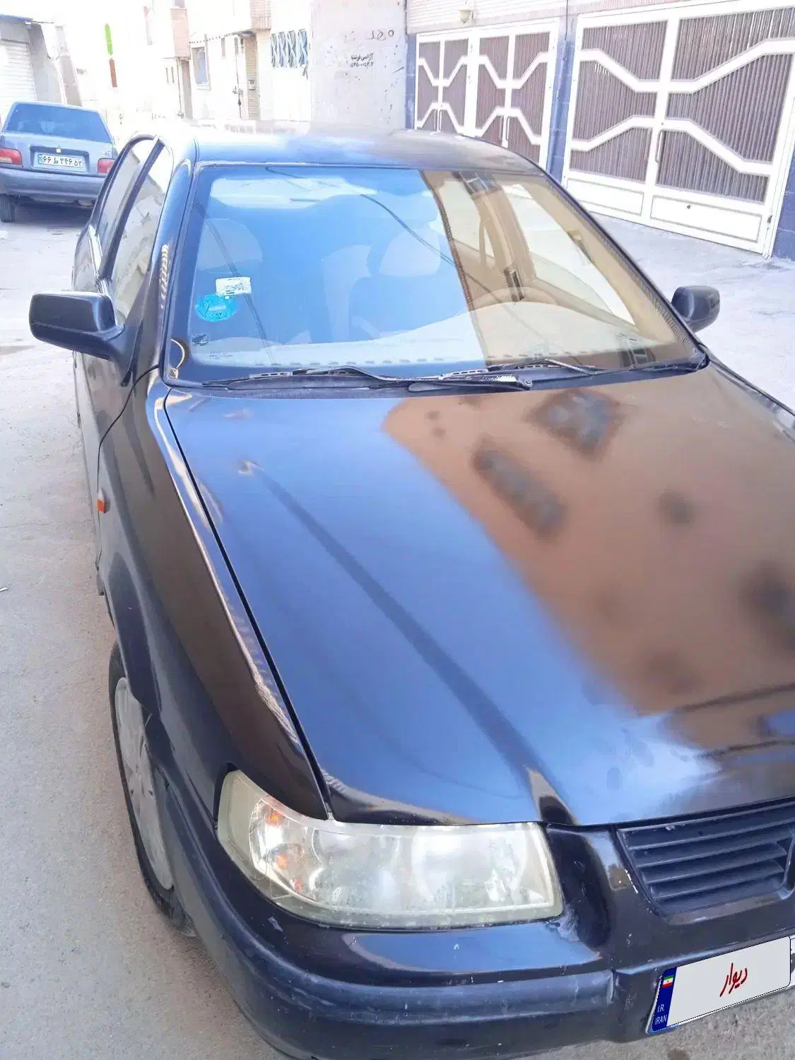 سمند 83 مشکی|خودرو سواری و وانت|شهرضا, |دیوار