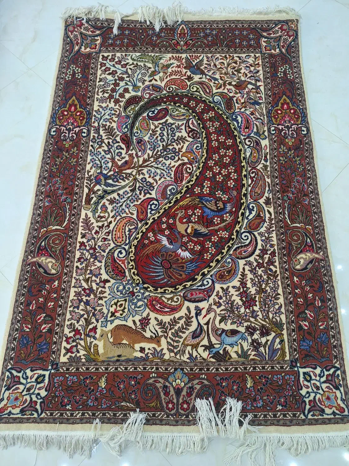 ذرع نیم ساروق|فرش|اراک, |دیوار