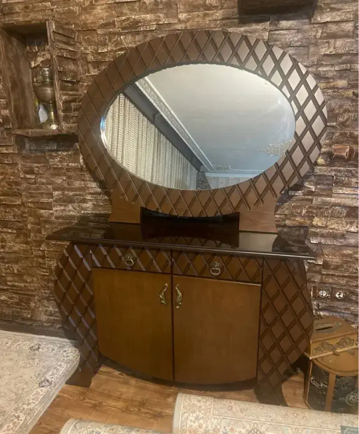 آیینه کنسول|بوفه، ویترین، کنسول|اردبیل, |دیوار