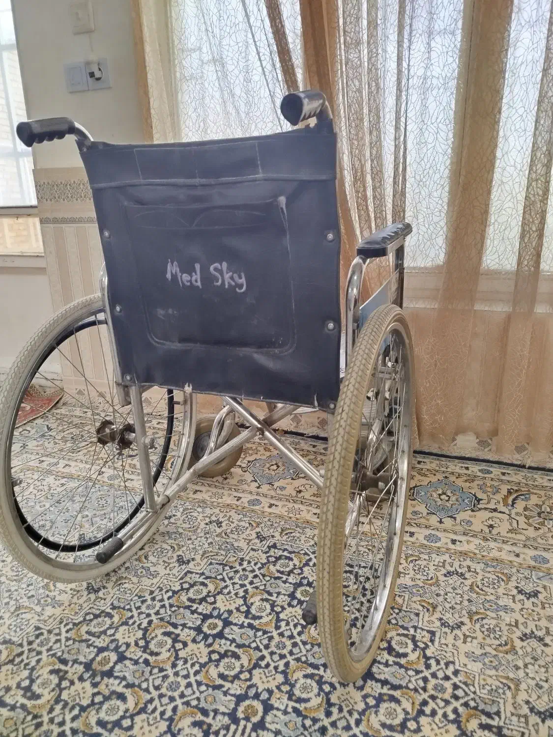 ویلچر|پزشکی|گنبد کاووس, |دیوار