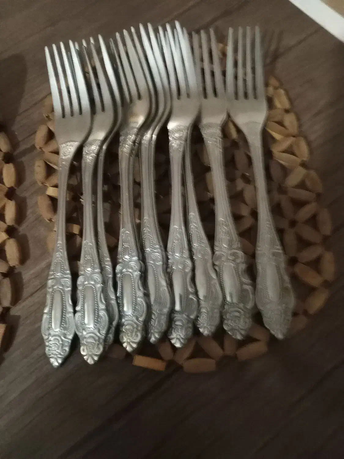 قاشق وچنگال ۱۲ عدد|ظروف سرو و پذیرایی|محمدیه-قزوین, |دیوار