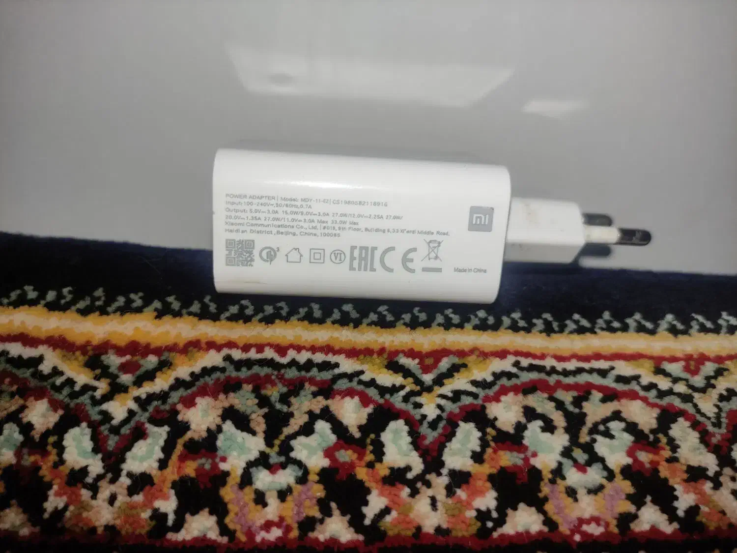 سلام یک عدد اداپتور 33وات نو سالم به فروش میرسد|لوازم جانبی موبایل و تبلت|بوژگان, |دیوار