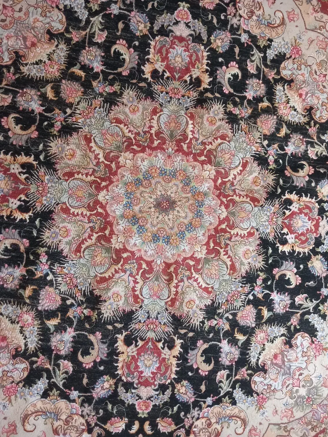 فرش گرد دایره علیا تبریز|فرش|تهران, سعادت‌آباد|دیوار