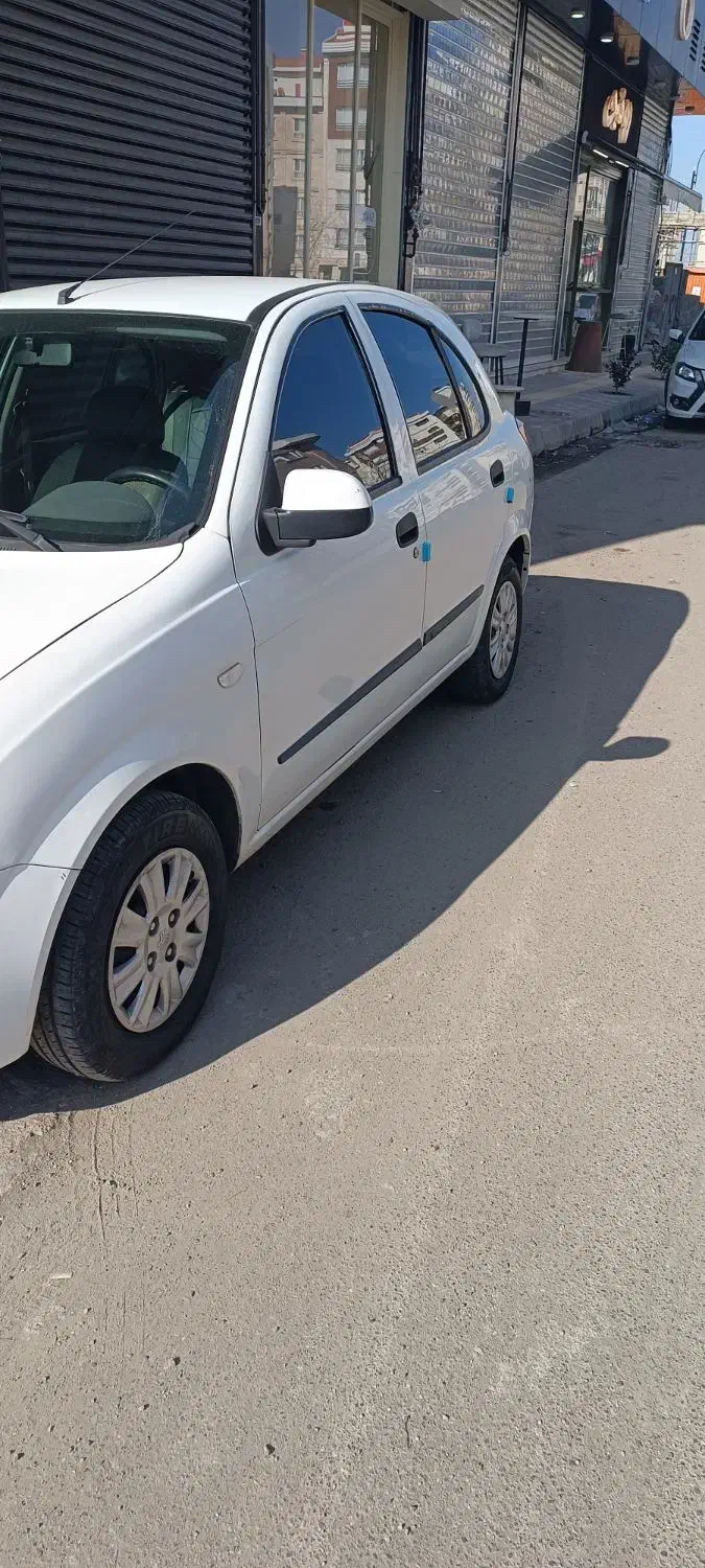 تیبا2 هاچ‌بک EX  مدل 97 سفید|خودرو سواری و وانت|رشت, نیکمرام|دیوار