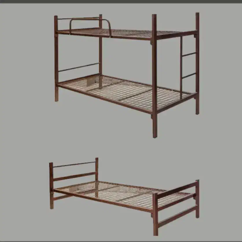 تخت خواب فلزی دوطبقه شرکت امین صنعت زنجان|تخت و سرویس خواب|تهران, الهیه|دیوار