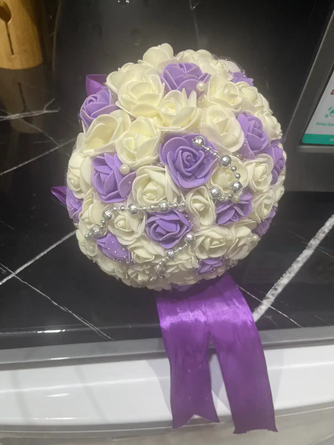 دسته گل عروس|گل مصنوعی|آبادان, |دیوار