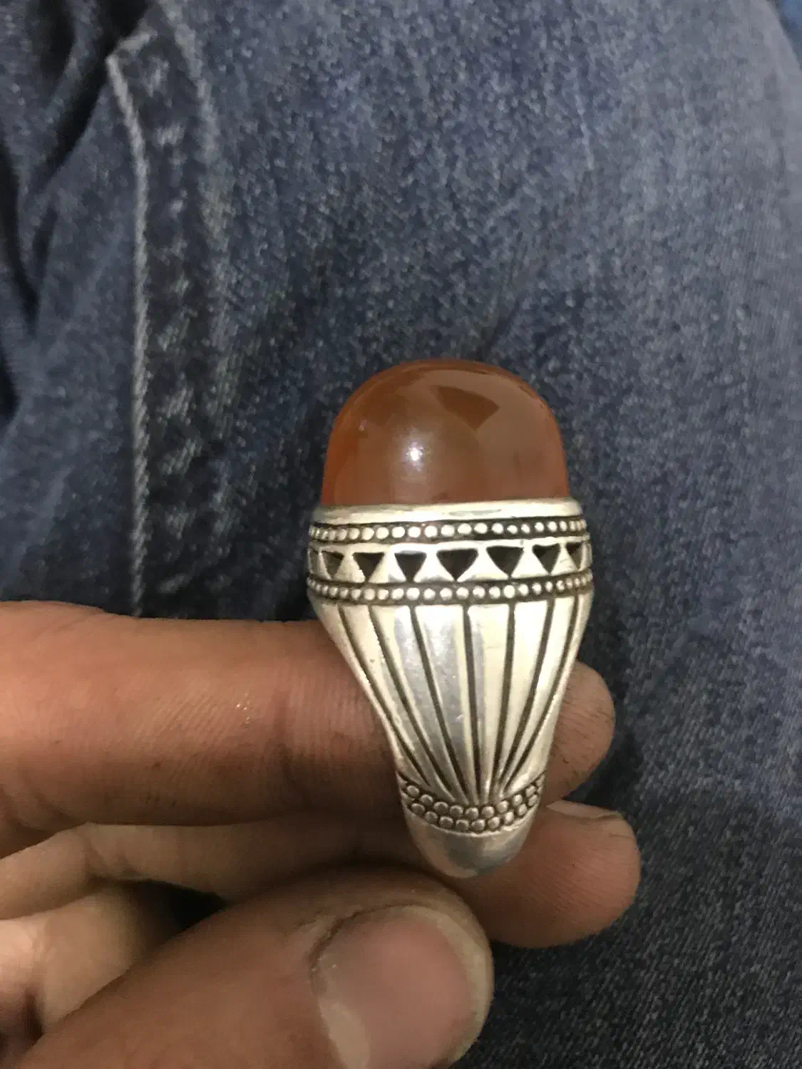 انگشتر نقره رسول تهران یمنی|جواهرات|گرگان, |دیوار