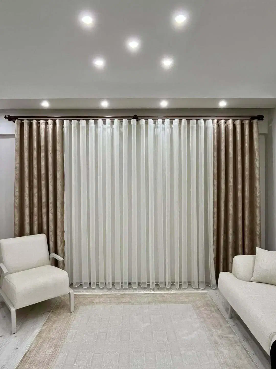 پرده مینیمالllllپانچ ذوداراyyyy|پرده، رانر، رومیزی|قم, انسجام|دیوار