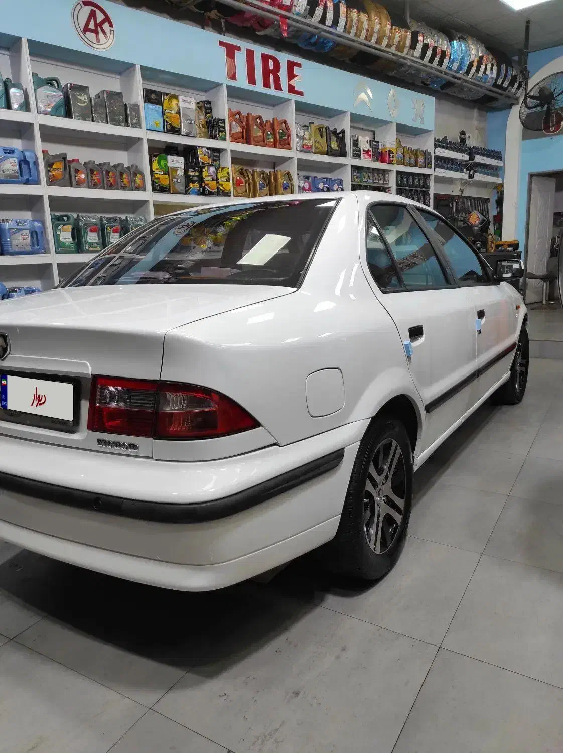 سمند EF7 دوگانه شرکتی مدل ۹۵ تمیز|خودرو سواری و وانت|رشت, کوی فکوری|دیوار