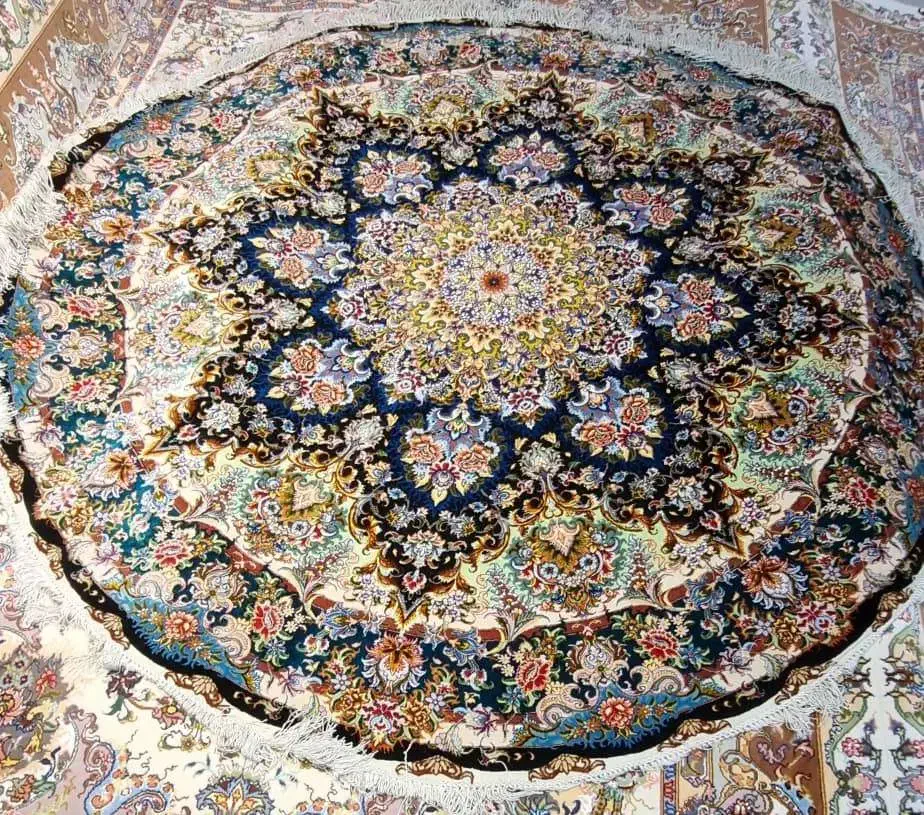 دایره قطر ۲متر|فرش|تبریز, |دیوار