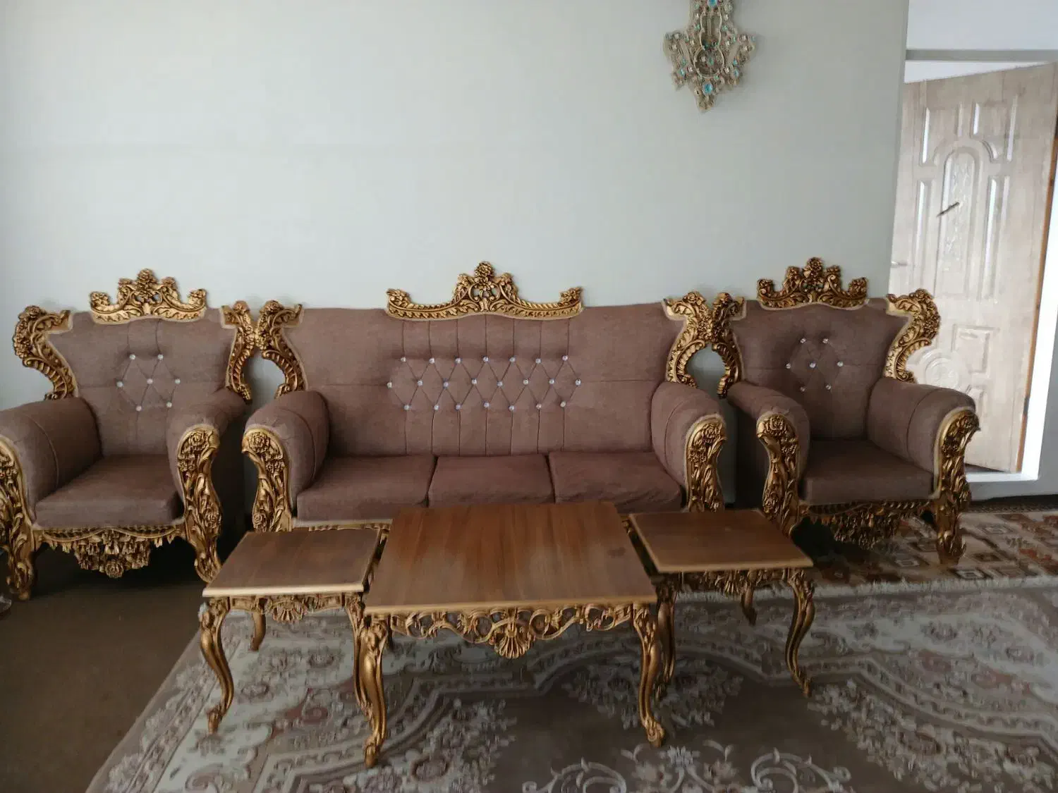 مبل کلاسیک|مبلمان خانگی و میز عسلی|زنجان, |دیوار