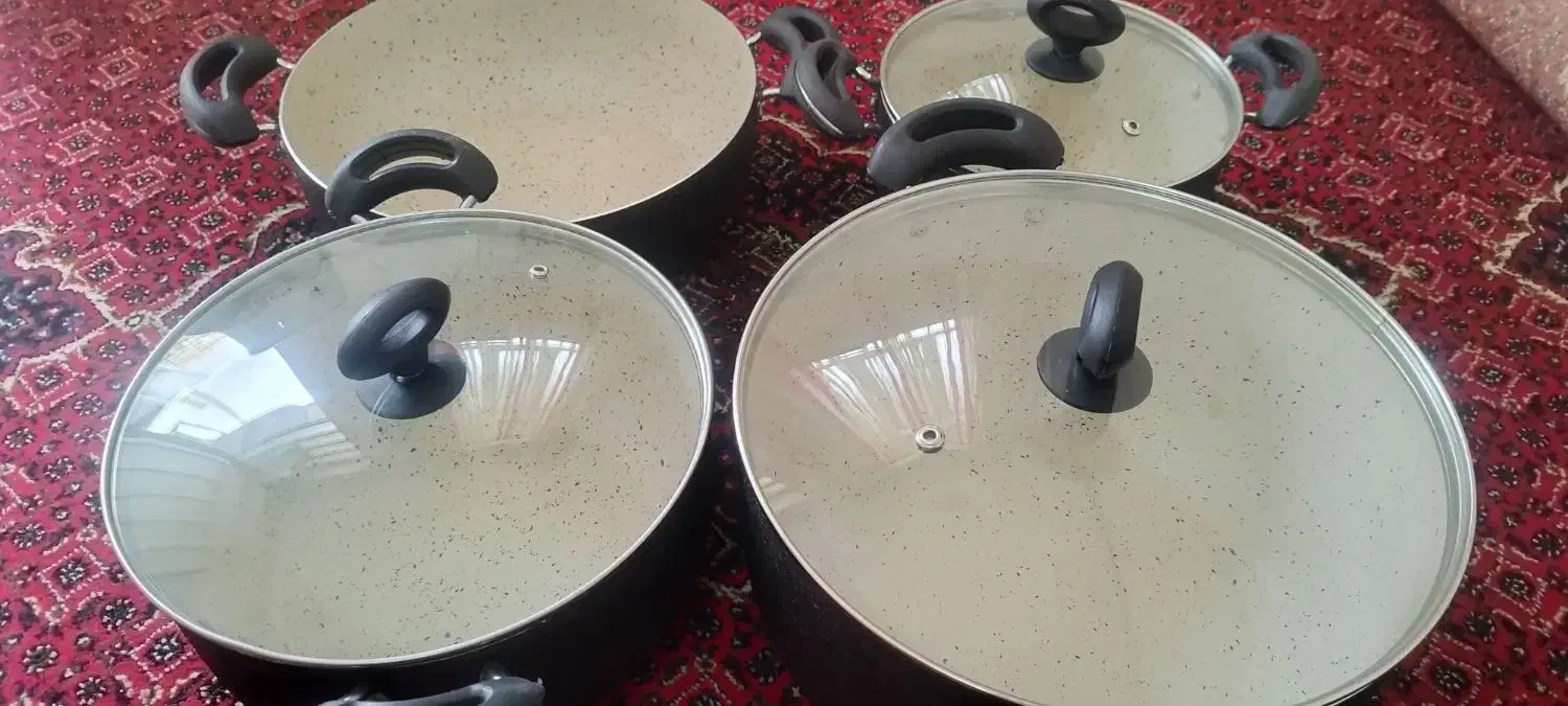 سرویس کامل قابلمه خارجی نو|ظروف پخت‌وپز|خرم‌آباد, |دیوار