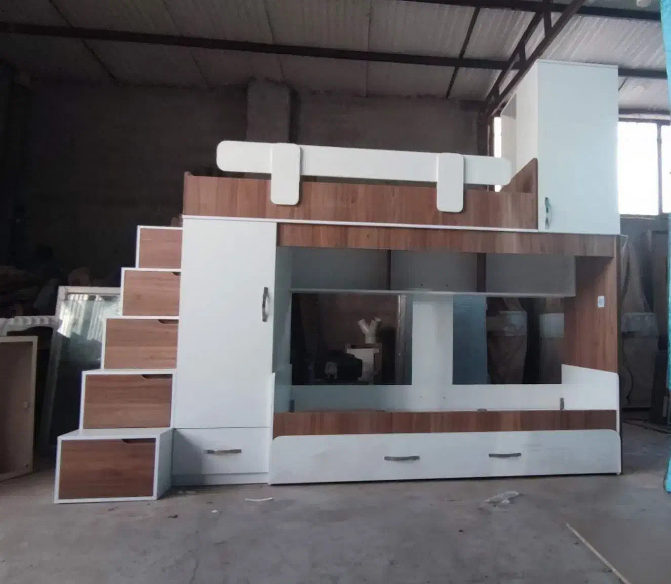 سرویس تخت دو طبقه|تخت و سرویس خواب|شاندیز, |دیوار