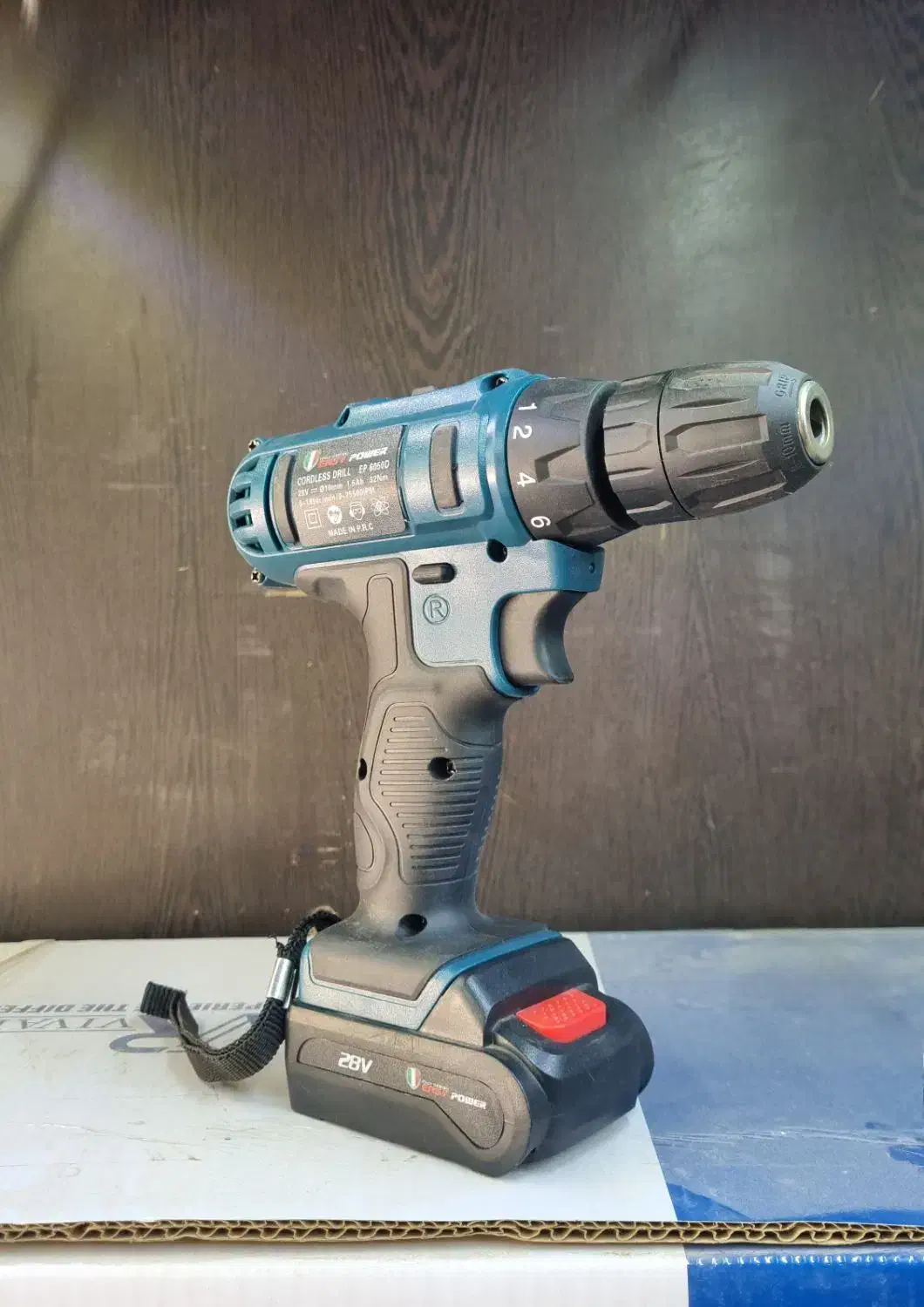 دریل شارژی 28wصنعتی 2باتری ایزی پاور سفارش ایتالیا|ابزارآلات|هشتگرد, شهرک راه آهن|دیوار