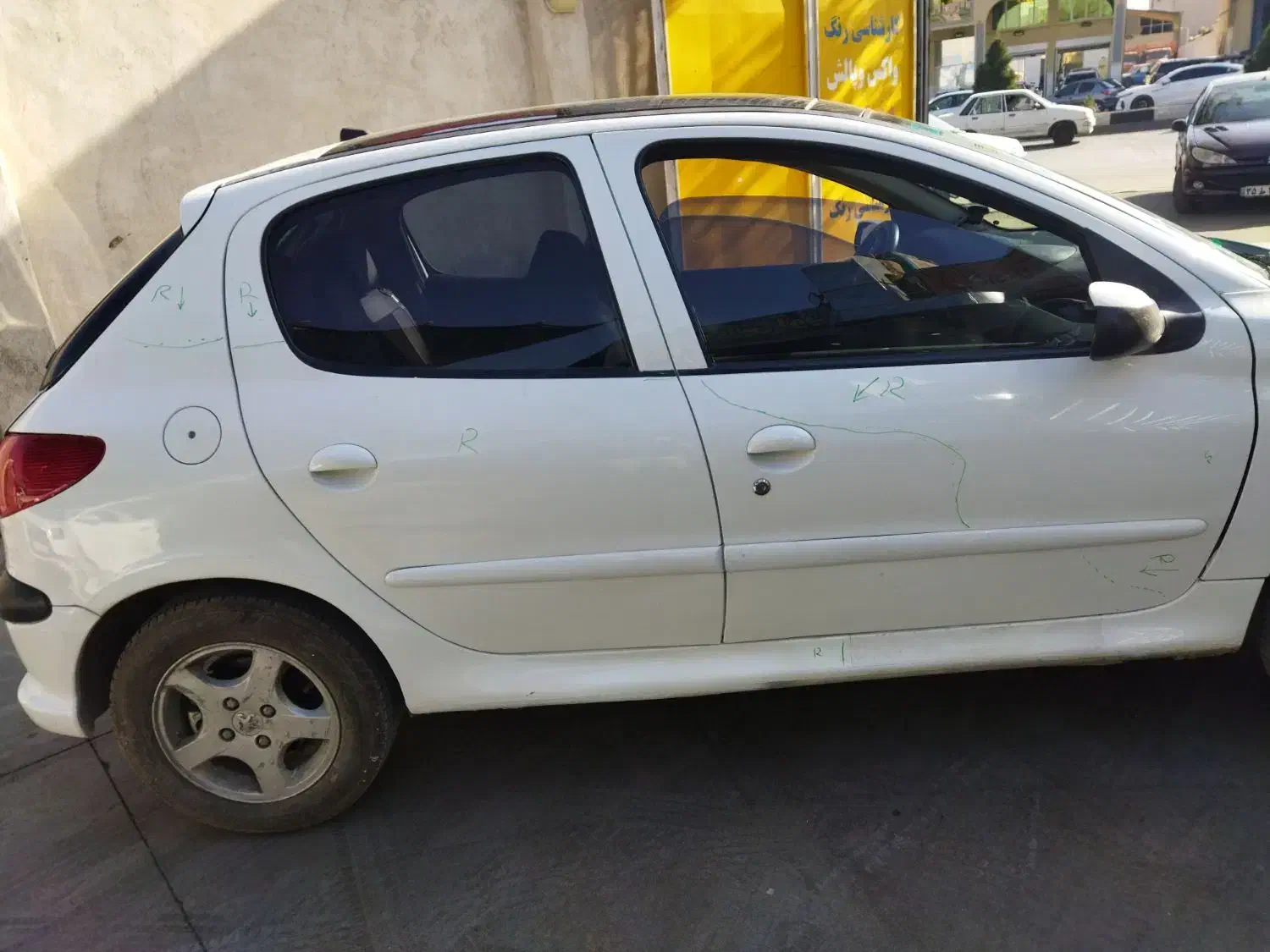 206 پانوراما تیپ 3|خودرو سواری و وانت|شیراز, میانرود|دیوار