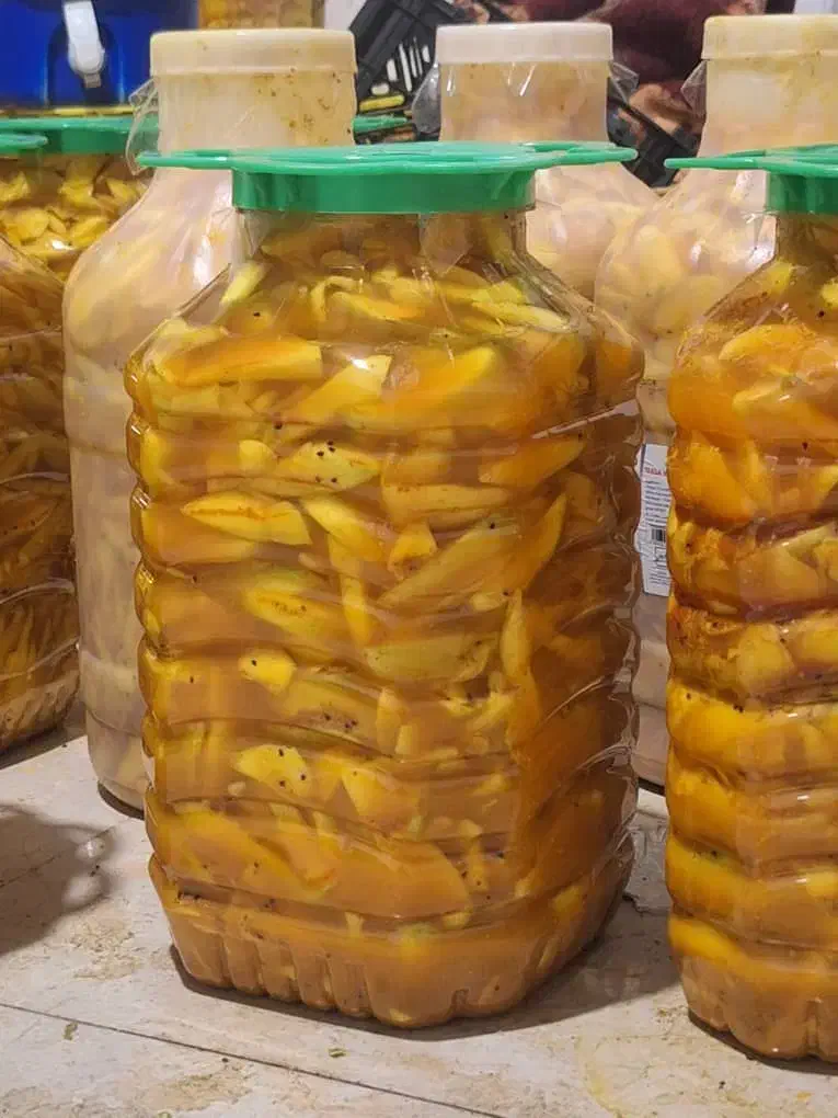 فروشنده زیتون ترشی در نمایشگاه لار از ساعت 7بعدظهر|خوردنی و آشامیدنی|لار, |دیوار