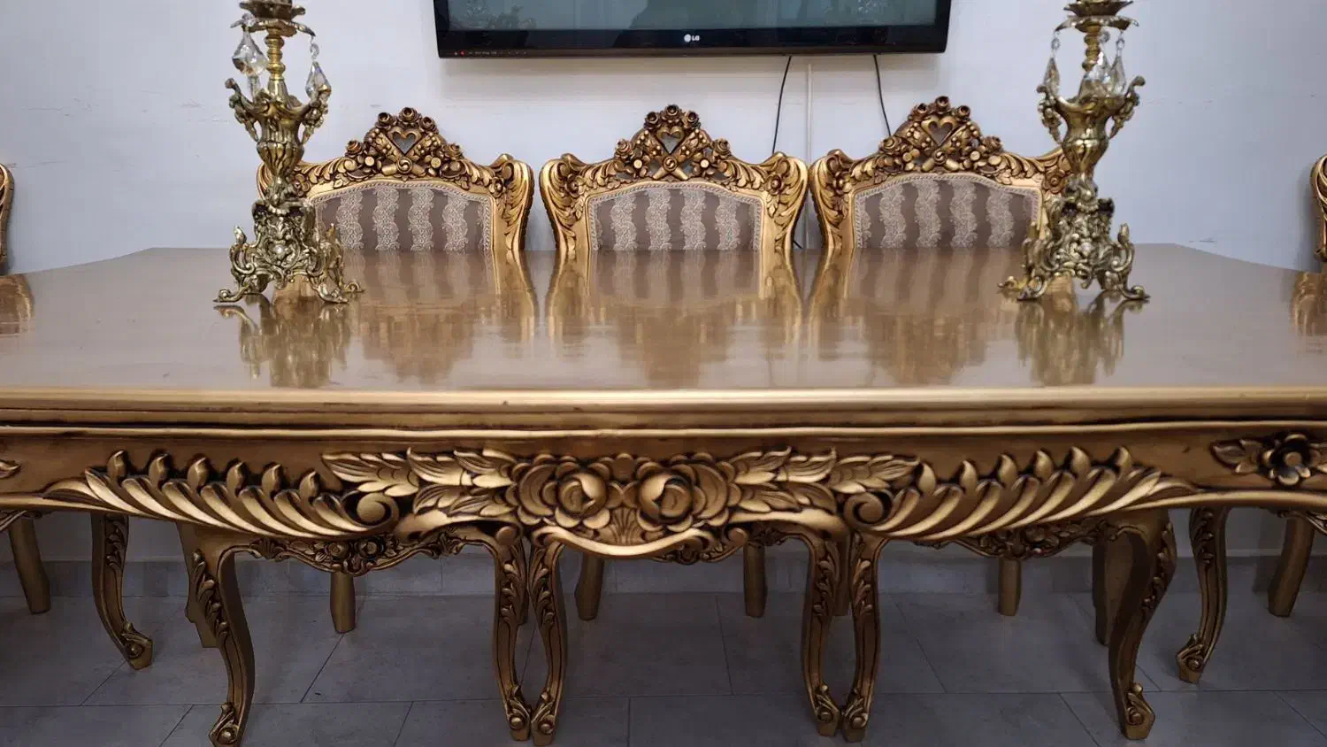 میز ناهارخوری ۸ نفره|میز و صندلی غذاخوری|تهران, مجیدیه|دیوار