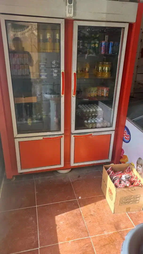 یخچال ۴درب دوطرف ویترین مغازه|فروشگاه و مغازه|رامهرمز, |دیوار